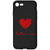 Husa Lemontti Husa Silicon Black Silky Art iPhone SE 2020 / 8 / 7 Better Me Red
