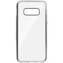 Husa Just Must Husa Silicon Mirror Samsung Galaxy S10e G970 Silver (spate transparent, margini electroplacate)