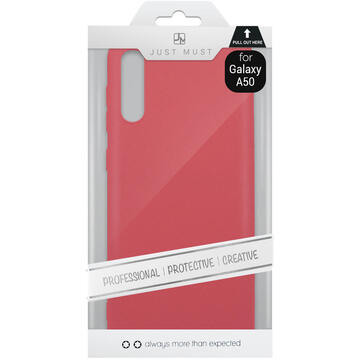 Husa Just Must Husa Silicon Candy Samsung Galaxy A50s / A30s / A50 Red