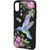 Husa Just Must Husa Silicon Printed Embroidery iPhone XS / X Colibri