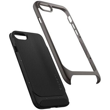 Husa Spigen Husa Neo Hybrid Herringbone iPhone SE 2020 / 8 / 7 Gunmetal