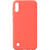 Husa Lemontti Husa Silicon Soft Slim Samsung Galaxy A10 Orange (material mat si fin, captusit cu microfibra)