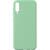 Husa Lemontti Husa Silicon Soft Slim Samsung Galaxy A70 Green (material mat si fin, captusit cu microfibra)