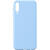Husa Lemontti Husa Silicon Soft Slim Samsung Galaxy A70 Ocean Blue (material mat si fin, captusit cu microfibra)