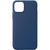 Husa Lemontti Husa Silicon Soft Slim iPhone 11 Pro Max Dark Blue (material mat si fin, captusit cu microfibra)