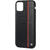 Husa Meleovo Husa Carbon iPhone 11 Pro Black &amp; Red (placuta metalica integrata)