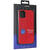 Husa Meleovo Husa Saffiano Magnetic iPhone 11 Pro Max Red (placuta metalica integrata)