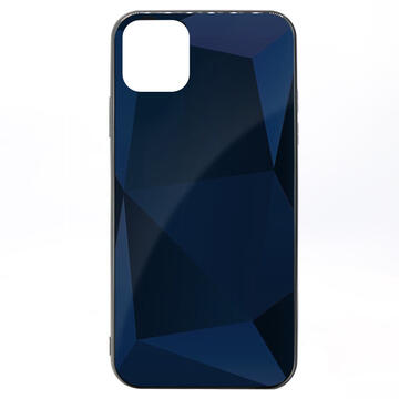 Husa Meleovo Carcasa Glass Diamond iPhone 11 Pro Dark Gray (spate de sticla)