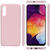Husa Lemontti Husa Liquid Silicon Samsung Galaxy A50s / A30s / A50 Pink Sand (protectie 360�, material fin, captusit cu microfibra)