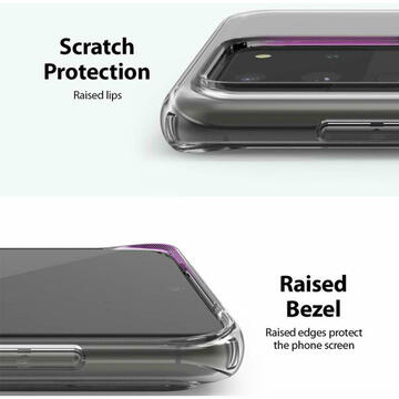 Husa Ringke Husa Silicon Air Samsung Galaxy S20 Ultra Transparent (slim)