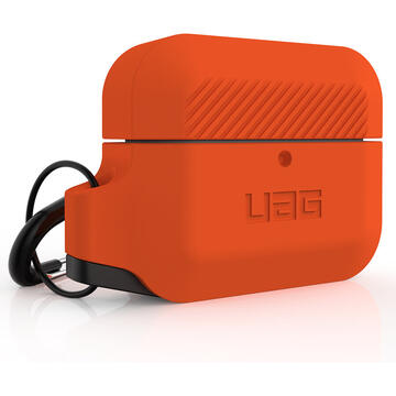 Husa UAG Husa Silicon Airpods Pro Orange / Black (military drop tested)