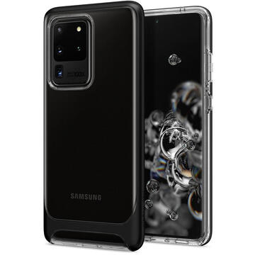 Husa Spigen Husa Neo Hybrid CC Samsung Galaxy S20 Ultra Black