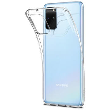 Husa Spigen Husa Liquid Crystal Samsung Galaxy S20 Plus Crystal Clear