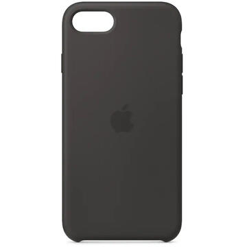 Husa Apple Silicon iPhone SE 2020 Black