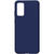 Husa Lemontti Husa Silicon Silky Samsung Galaxy S20 Plus Albastru Inchis
