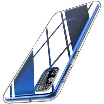 Husa Lemontti Husa Silicon Samsung Galaxy M31 Transparent