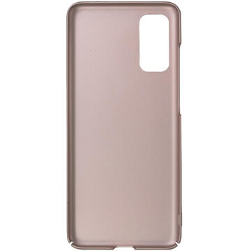 Husa Just Must Husa Uvo Samsung Galaxy S20 Pink (material fin la atingere, slim fit)