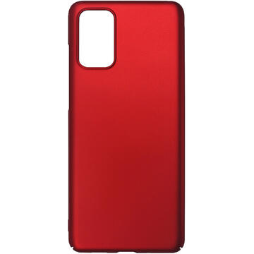 Husa Just Must Husa Uvo Samsung Galaxy S20 Red (material fin la atingere, slim fit)
