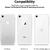 Husa Ringke Husa Fusion iPhone SE 2020 / 8 / 7 Smoke Black (margini flexibile antishock)