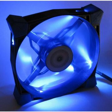 Inter-Tech Ventilator  CobaNitrox Extended N-120-B 120mm Blue LED