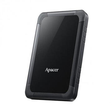 Hard disk extern External HDD Apacer AC532 2.5'' 1TB USB 3.1, shockproof, Black