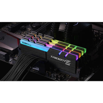 Memorie G.Skill Trident Z RGB DDR4 16GB (2x8GB) 4400MHz CL18 1.4V XMP 2.0