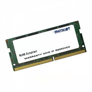 Memorie laptop Patriot PSD44G240081S 4GB, DDR4-2400MHz, CL17