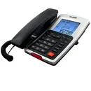 Telefon Maxcom KXT 709, CLIP cu fir, Negru