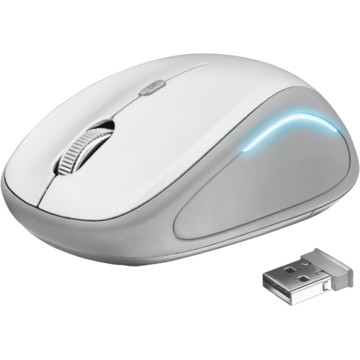 Mouse Trust Yvi FX Wireless  - white