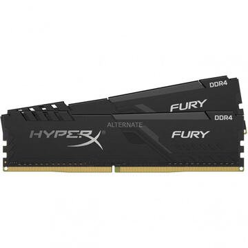Memorie Kingston HyperX FURY Memory Black 32GB (4x8GB) DDR4 2666MHz CL16 DIMM