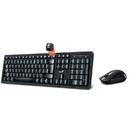 Tastatura Genius keyboard Smart KM-8200, Negru, USB, Fara fir, Rezolutie 1000 dpi, Butoane 3/1, Taste 104