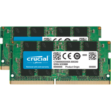 Memorie laptop Crucial 32GB (2x16GB) DDR4 3200MHz CL22 SODIMM