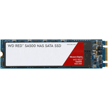 SSD Western Digital  Red SA500 NAS SSD 500GB M.2 SATA3 R/W:560/530 MB/s 3D NAND