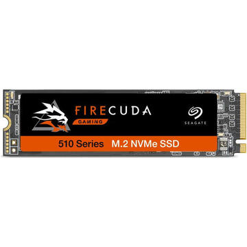 SSD Seagate  FireCuda 510  500GB M.2 NVMe R/W:3450/2500 MB/s 3D NAND