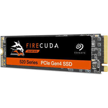 SSD Seagate  FireCuda 520 SSD 500GB M.2 NVMe R/W:5000/2500 MB/s 3D NAND