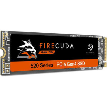 SSD Seagate  FireCuda 520 SSD 500GB M.2 NVMe R/W:5000/2500 MB/s 3D NAND