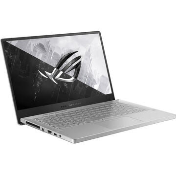 Notebook Asus ROG Zephyrus G14 GA401IV, WQHD, Procesor AMD Ryzen™ 9 4900HS (8M Cache, up to 4.40 GHz), 16GB DDR4, 1TB SSD, GeForce RTX 2060 6GB, No OS, White
