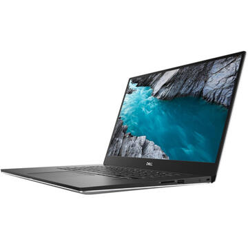 Notebook Dell XPS 15 (7590) FHD IPS, InfinityEdge, Procesor Intel® Core™ i7-9750H (12M Cache, up to 4.50 GHz), 16GB DDR4, 1TB SSD, GeForce GTX 1650 4GB, FingerPrint Reader, Win 10 Pro, Silver, 3Yr On-site