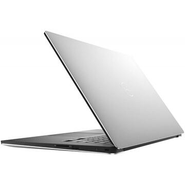 Notebook Dell XPS 15 (7590) FHD IPS, InfinityEdge, Procesor Intel® Core™ i7-9750H (12M Cache, up to 4.50 GHz), 16GB DDR4, 1TB SSD, GeForce GTX 1650 4GB, FingerPrint Reader, Win 10 Pro, Silver, 3Yr On-site