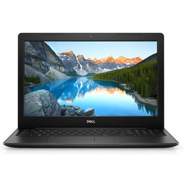 Notebook Dell Inspiron 3593 (seria 3000), FHD, Procesor Intel® Core™ i3-1005G1 (4M Cache, up to 3.40 GHz), 4GB DDR4, 1TB, GMA UHD, Linux, Black, 2Yr CIS