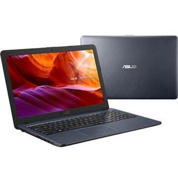 Notebook Asus VivoBook X543MA-GQ506, Intel Celeron Dual Core N4020, 15.6inch, RAM 4GB, SSD 256GB, Intel UHD Graphics 600, Endless OS, Star Gray