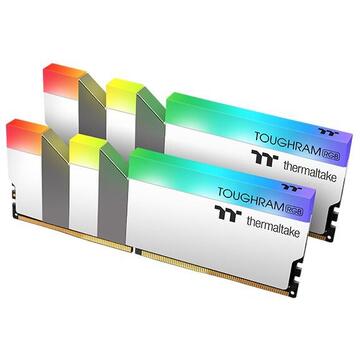 Memorie Thermaltake DDR4 - 16 GB -4000 - CL - 19 - Dual Kit, TOUGHRAM RGB (white, R022D408GX2-4400C19A)