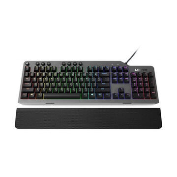 Tastatura Lenovo Legion K500 Mechanical Switch Gaming Keyboard US Grey, USB Cu fir,Negru