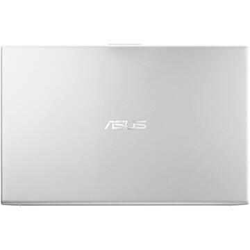 Notebook Asus VivoBook 17 M712DA, FHD, Procesor AMD Ryzen™ 5 3500U (4M Cache, up to 3.70 GHz), 12GB DDR4, 512GB SSD, Radeon Vega 8, No OS, Transparent Silver