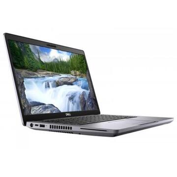 Notebook Dell Latitude 5411, Intel Core i5-10400H, 14inch, RAM 8GB, SSD 256GB, nVidia GeForce MX250 2GB, Windows 10 Pro, Gray
