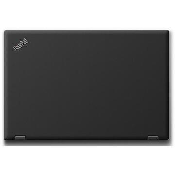 Notebook Lenovo ThinkPad P53, Intel Core i9-9880H, 15.6inch, RAM 16GB, SSD 512GB, nVidia Quadro RTX 4000 Max-Q 8GB, Windows 10 Pro, Black