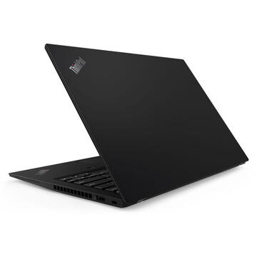 Notebook Lenovo ThinkPad T14s Gen 1, FHD, Procesor AMD Ryzen™ 7 PRO 4750U (8M Cache, up to 4.1 GHz), 16GB DDR4, 512GB SSD, Radeon, Win 10 Pro, Black