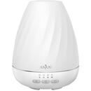 Aparate aromaterapie si wellness Difuzor aroma terapie Anjou ADA003 cu LED, 12W, 200ml, auto oprire, Alb