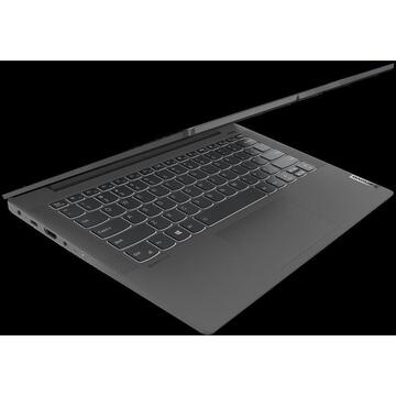Notebook Lenovo IdeaPad 5 14ARE05 cu procesor AMD Ryzen™ 7 4700U, 14" Full HD, 8GB, 256GB SSD, AMD Radeon™ Graphics, FreeDOS, Graphite Grey