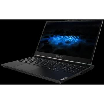 Notebook Lenovo Gaming 15.6'' Legion 5 15ARH05, FHD IPS 120Hz, Procesor AMD Ryzen™ 5 4600H (8M Cache, up to 4.0 GHz), 8GB DDR4, 512GB SSD, GeForce GTX 1650 Ti 4GB, Free DOS, Phantom Black